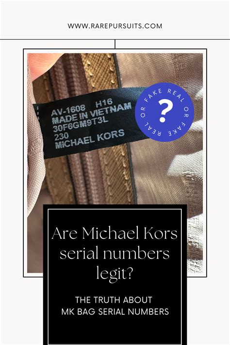 check mã code michael kors|Michael Kors serial number lookup.